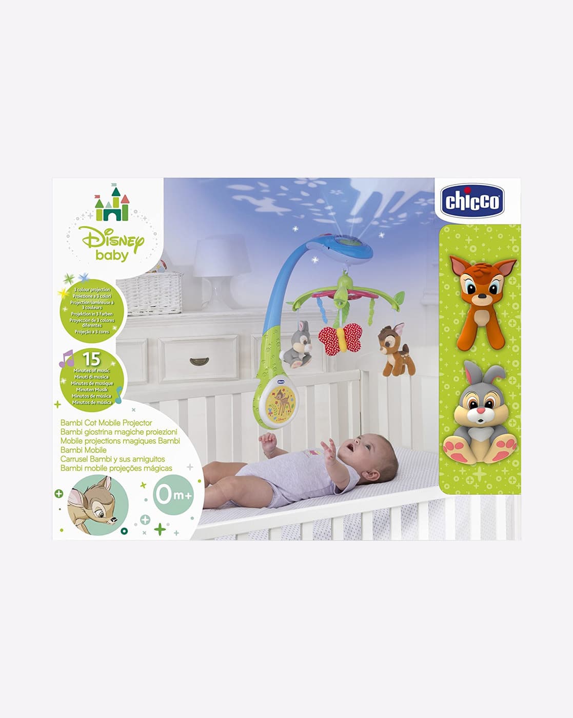 chicco baby cot mobile