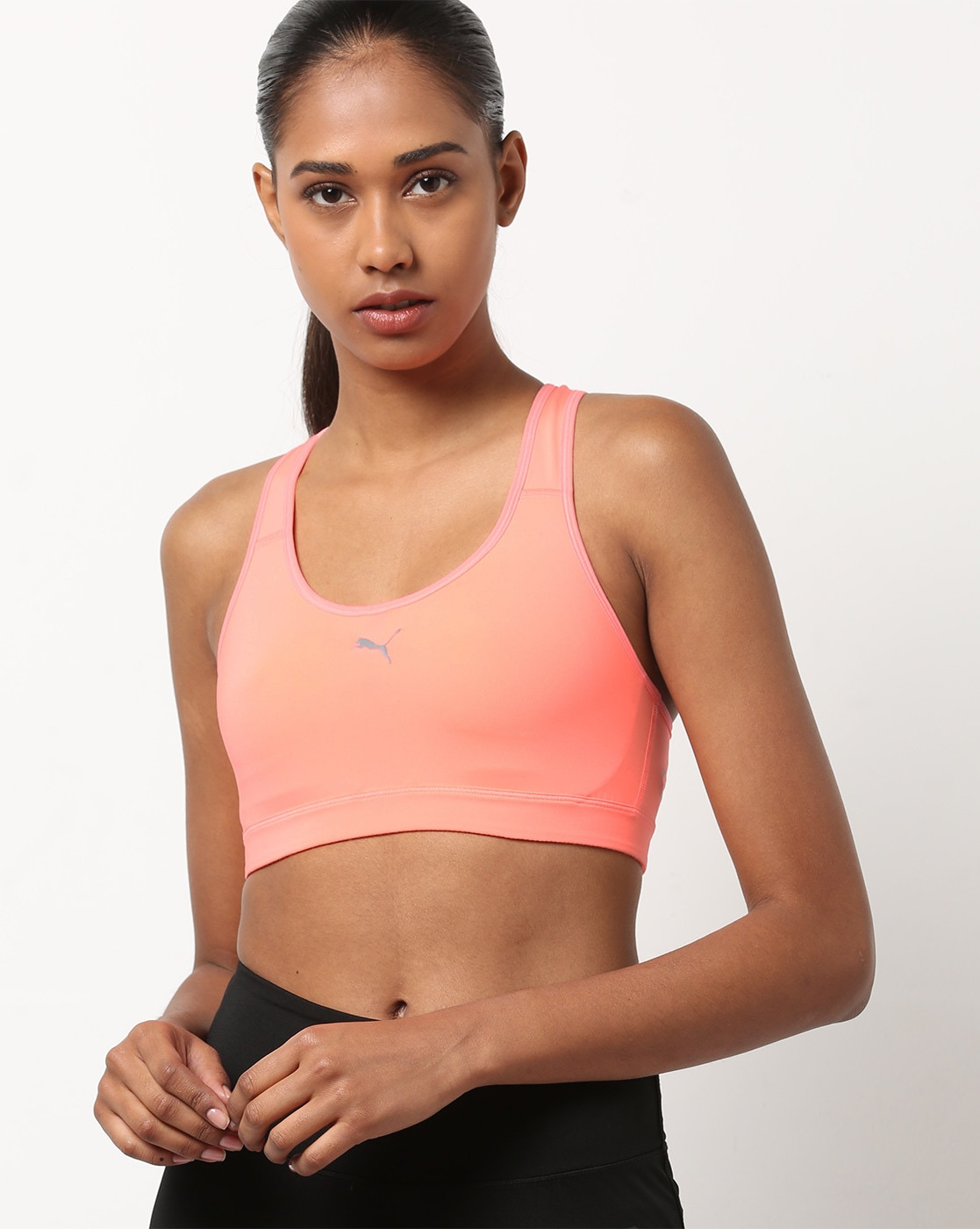 puma racerback sports bra