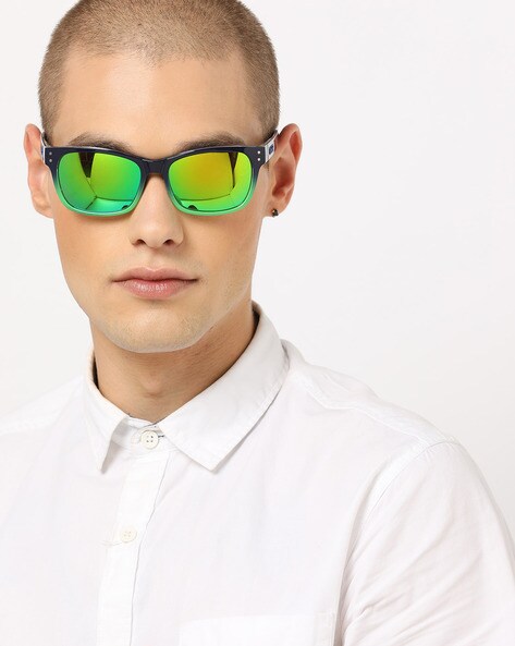 reebok sunglasses green