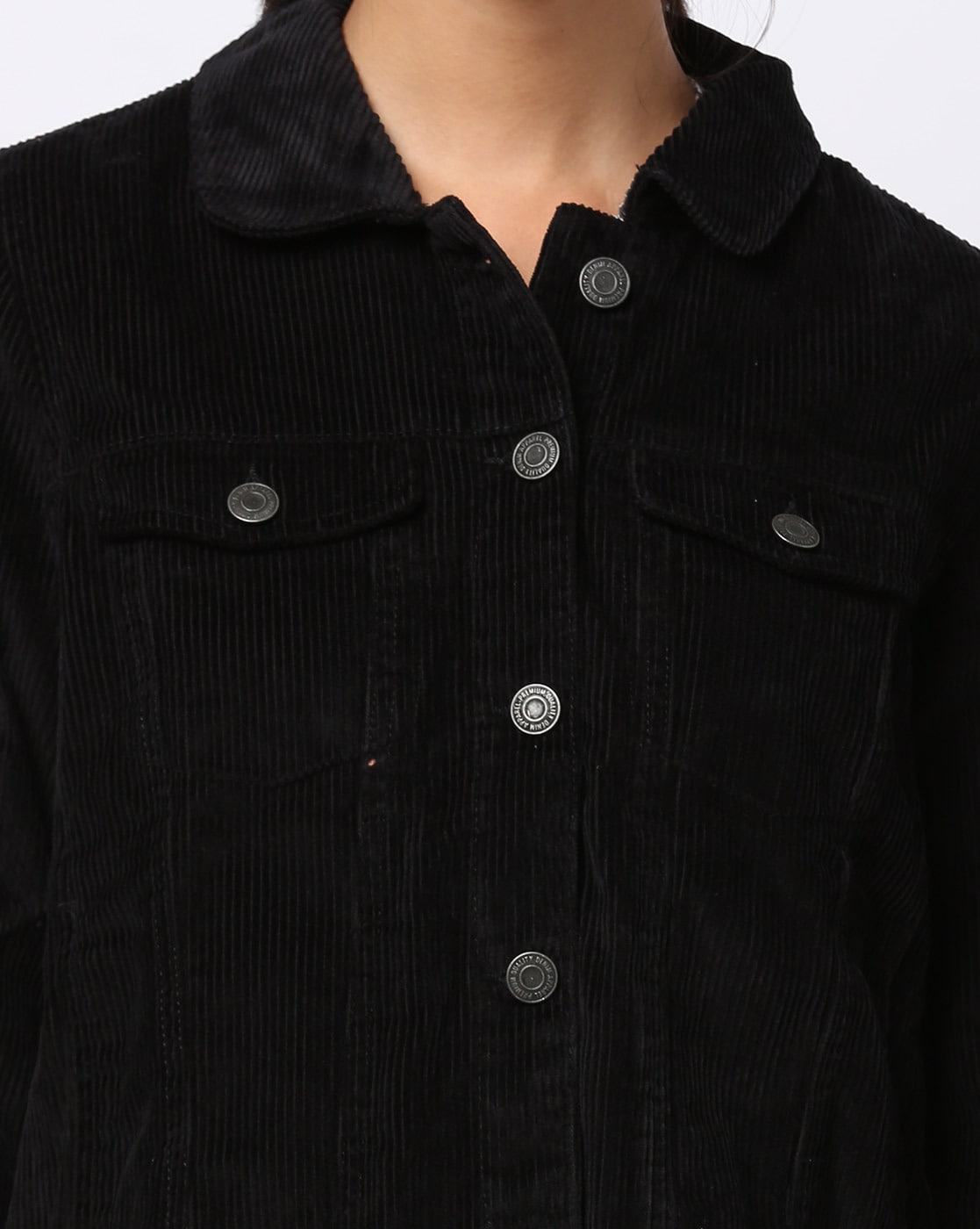 Milawa Mens Corduroy Jacket - Black