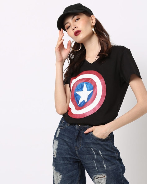 captain america sequin t shirt