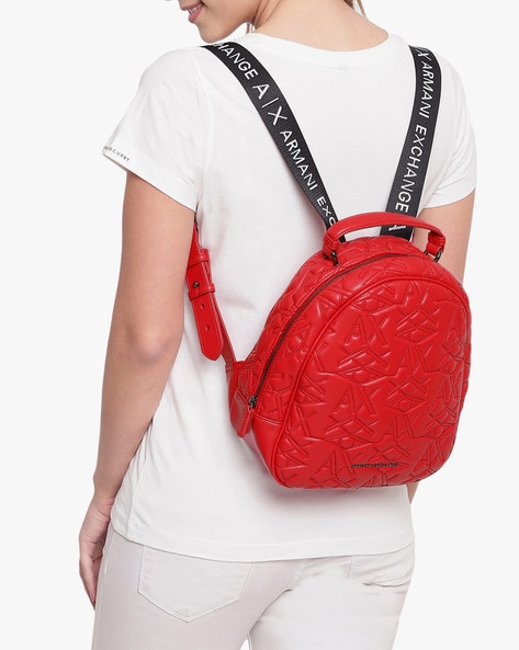 Buy Red Backpacks for Women by ARMANI EXCHANGE Online Ajio