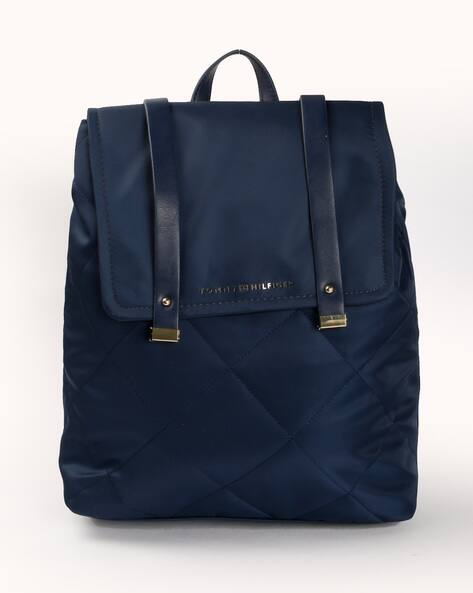 tommy hilfiger blue backpack
