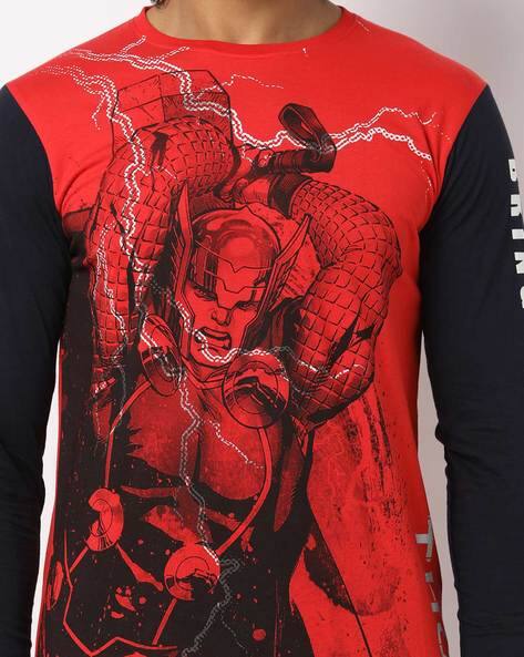 Buy Red Tshirts for Men by DISNEY 