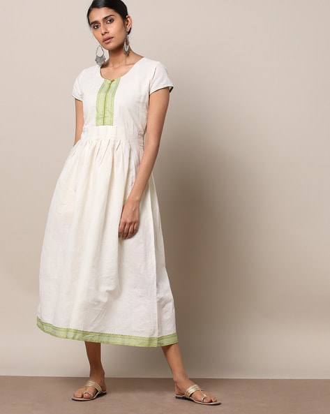 Ajio cotton store dresses