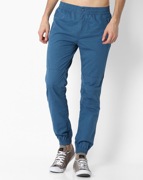 Buy Blue Track Pants for Men by Teamspirit Online