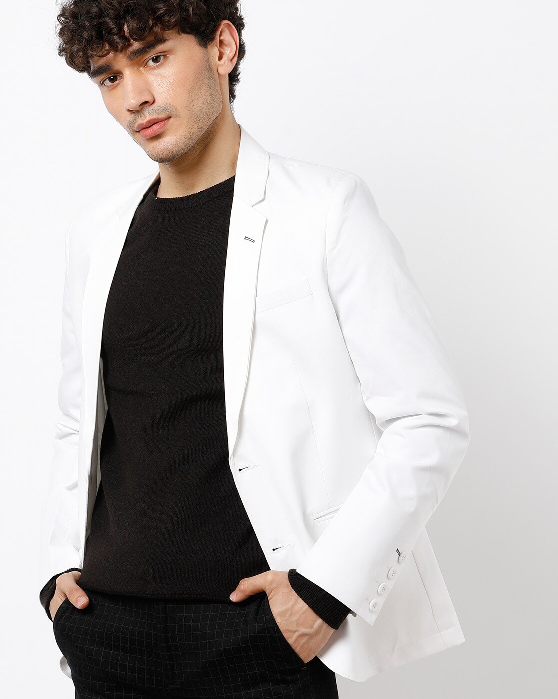 blazer white