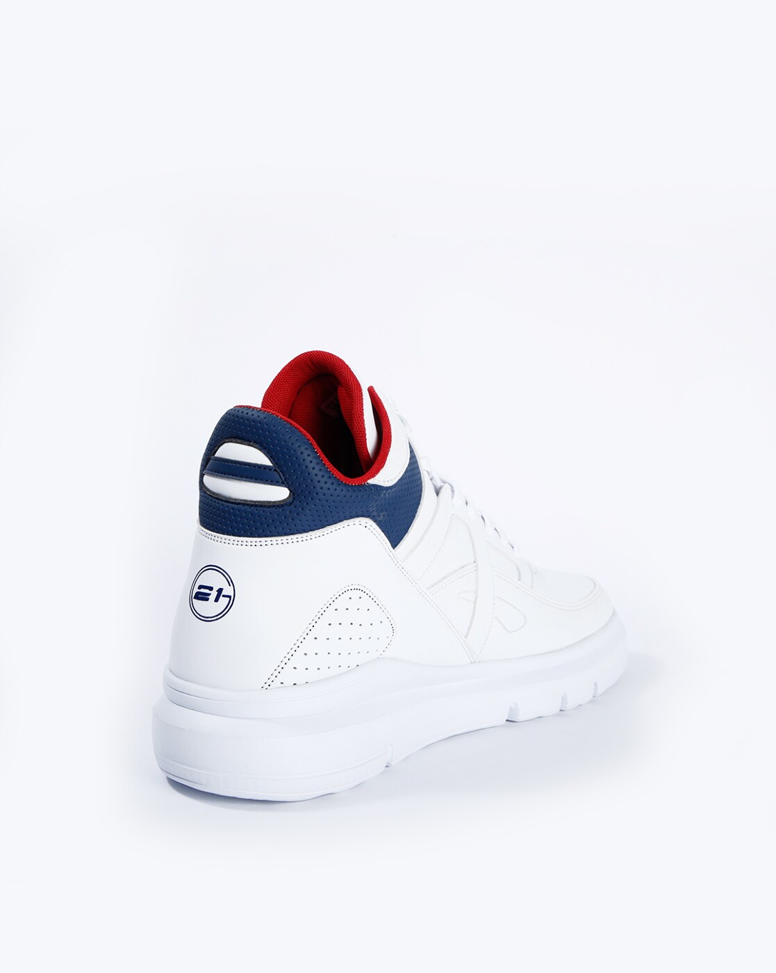 go21 panelled lace up sneakers