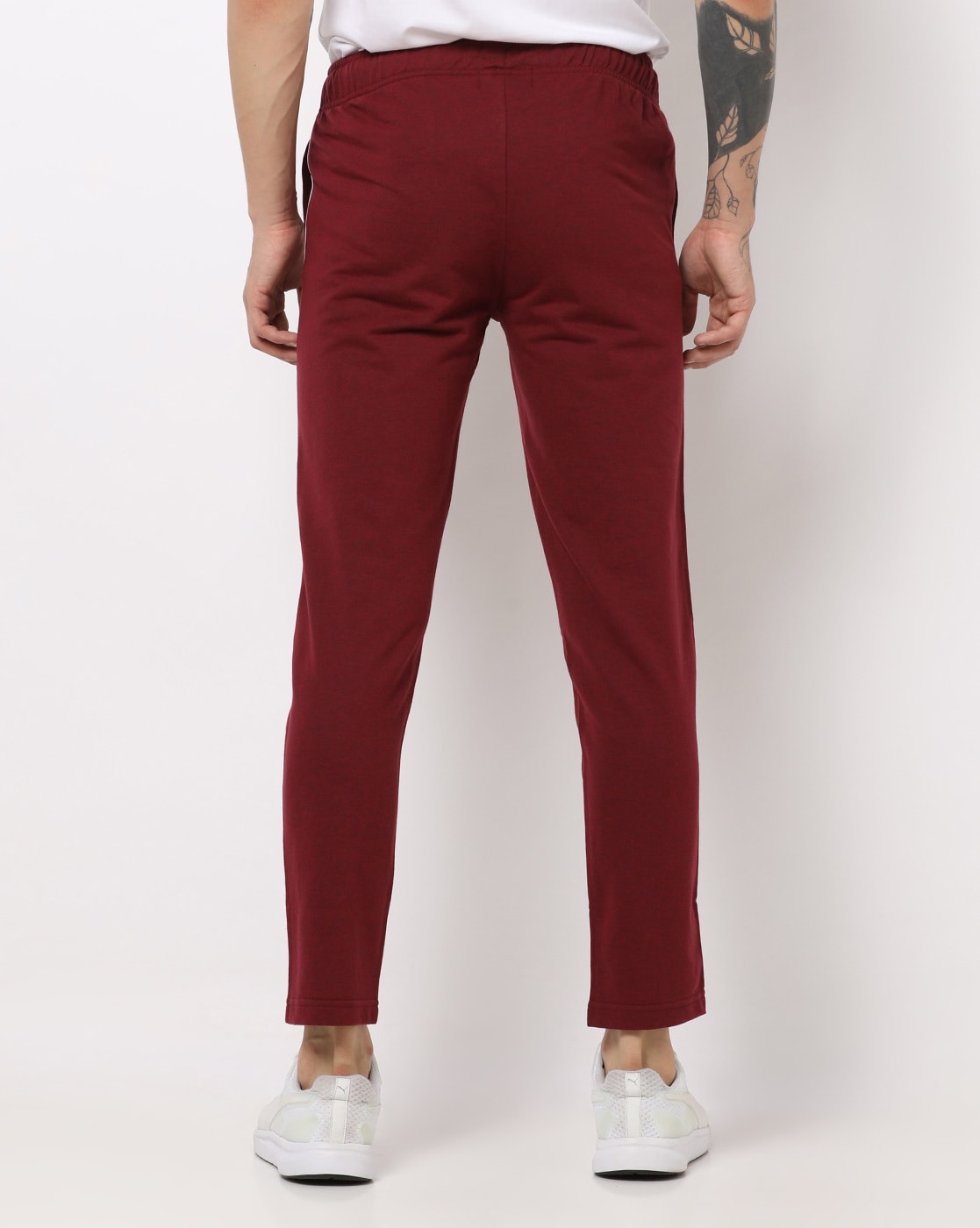 TEAMSPIRIT Solid Women Maroon Track Pants - Buy TEAMSPIRIT Solid Women  Maroon Track Pants Online at Best Prices in India