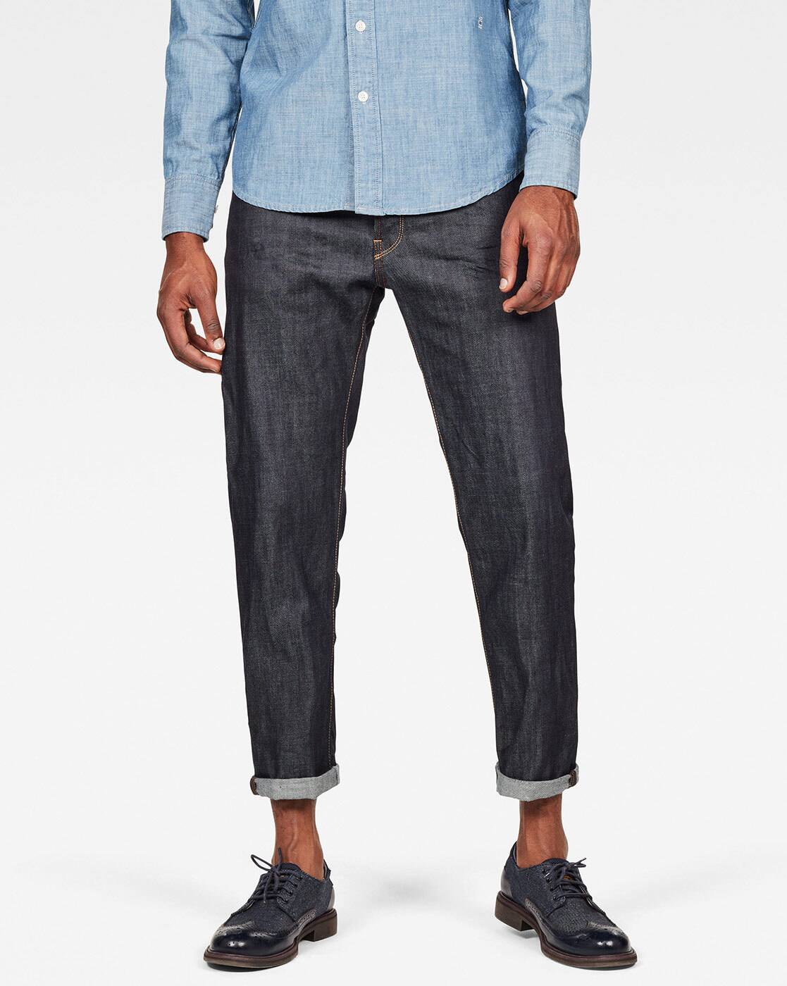 light wash raw denim