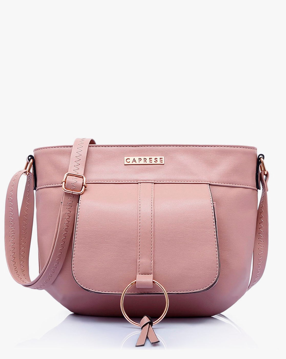 caprese pink handbag