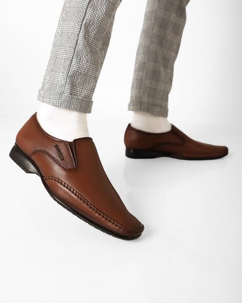 Buy Tan Brown Formal Shoes for Men by 