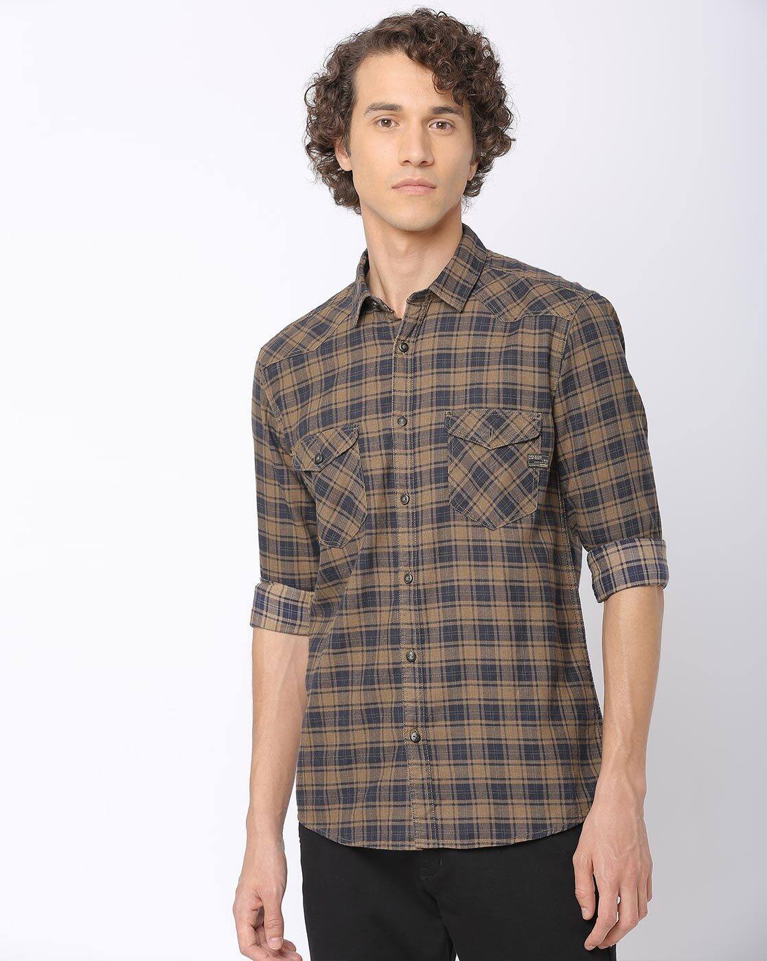 Buy Multicoloured Shirts for Men by VOI 