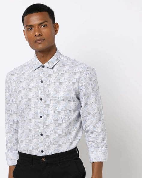 Buy Blue Shirts for Men by JOHN PLAYERS 