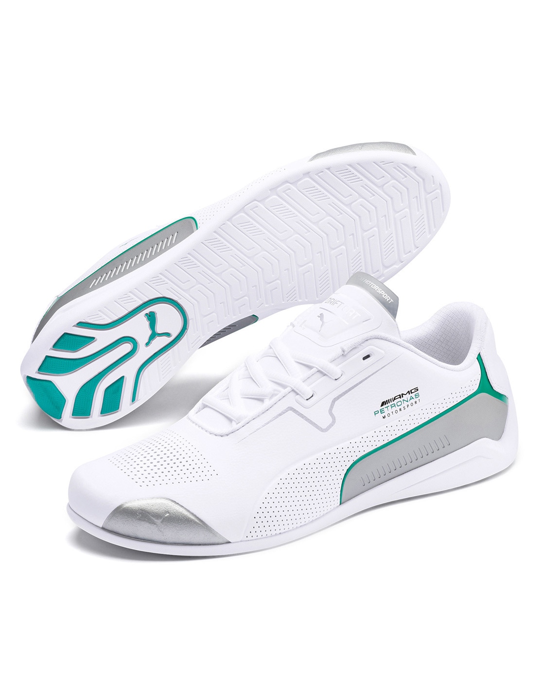 Puma Mercedes White Shoes | vlr.eng.br