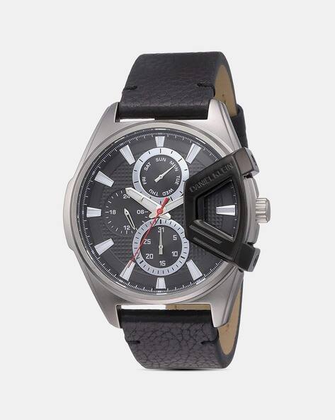 Daniel Klein DK12158-1  Water-Resistant Analogue Watch with Genuine Leather Strap