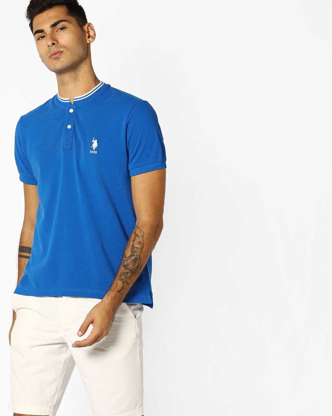 royal blue us polo t shirt