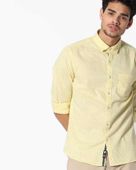 light yellow shirt mens