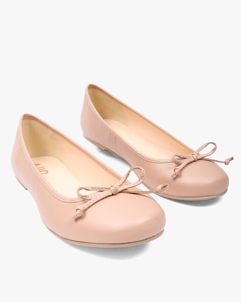 Light Pink Flat Shoes for Women by AJIO 