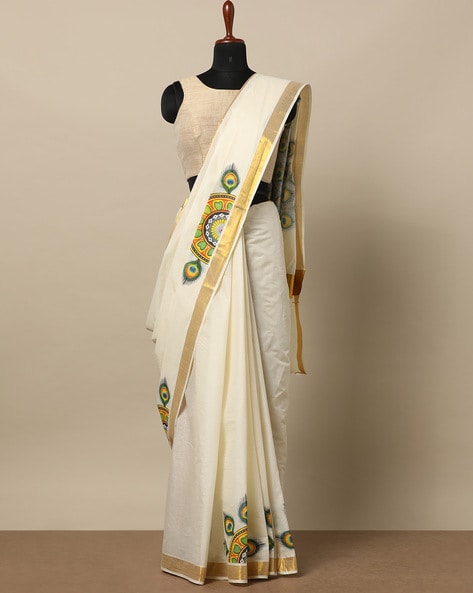 Where To Buy Kasavu (Onam) Saree Online | LBB