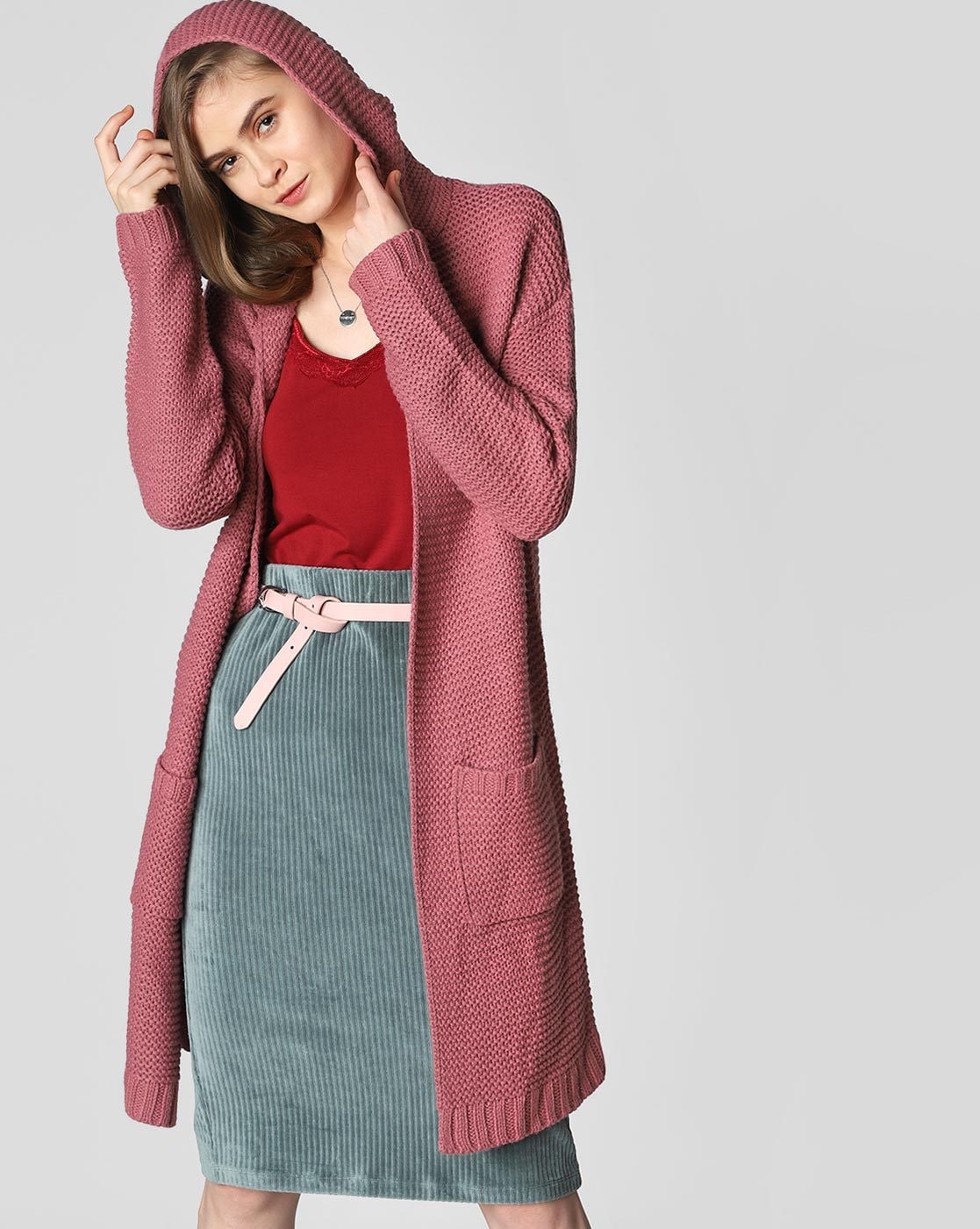 Pink Sweaters & Cardigans for Women by Vero Moda Online | Ajio.com