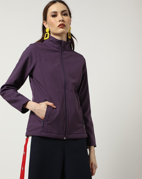 Buy Purple Jackets & Coats for Women by Teamspirit Online