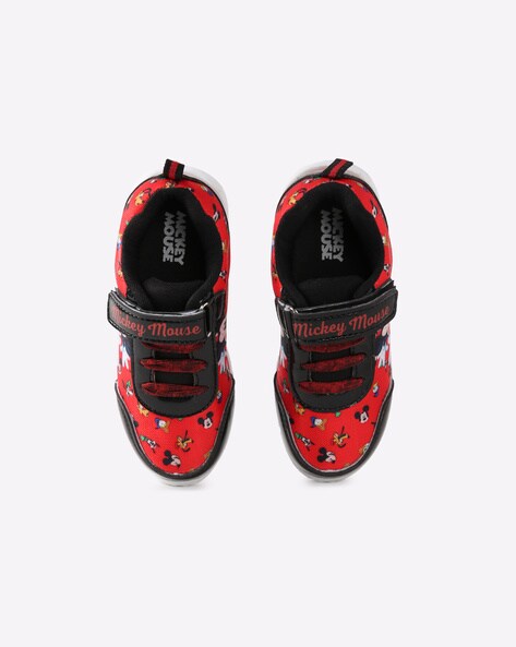 mickey mouse velcro shoes