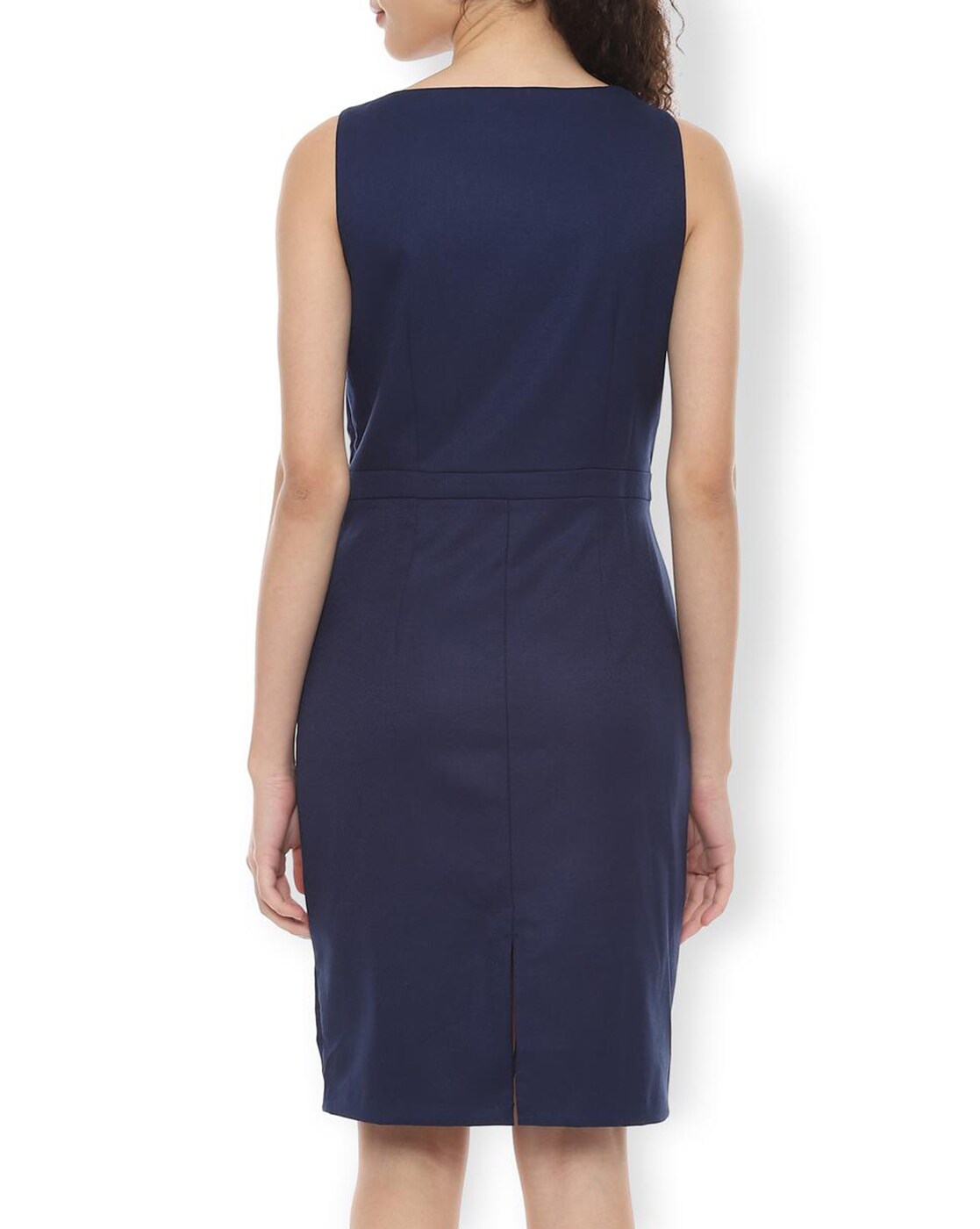 boatneck sheath dress