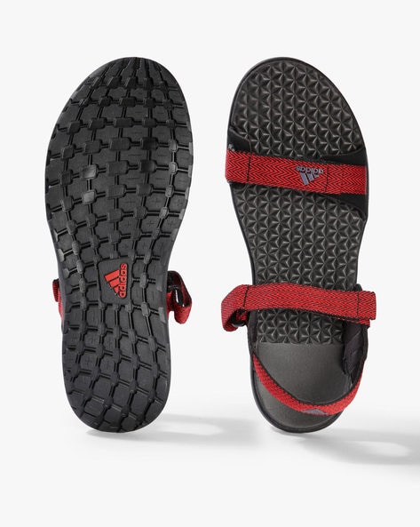 Buy Black Red Sports Sandals for Men by ADIDAS Online Ajio