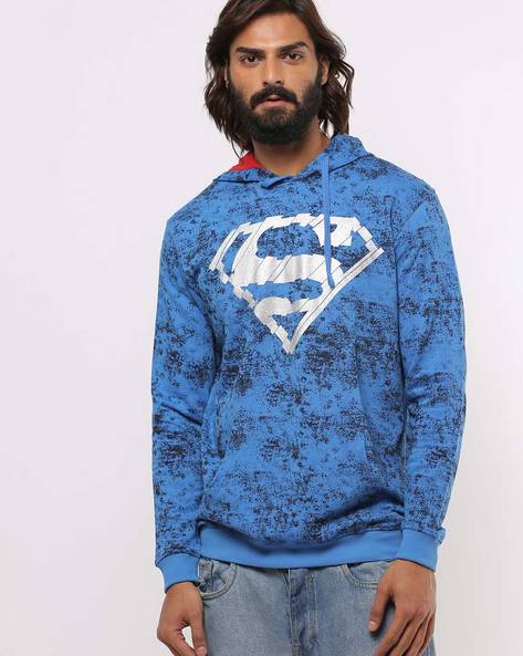 Superman hotsell hoodie walmart