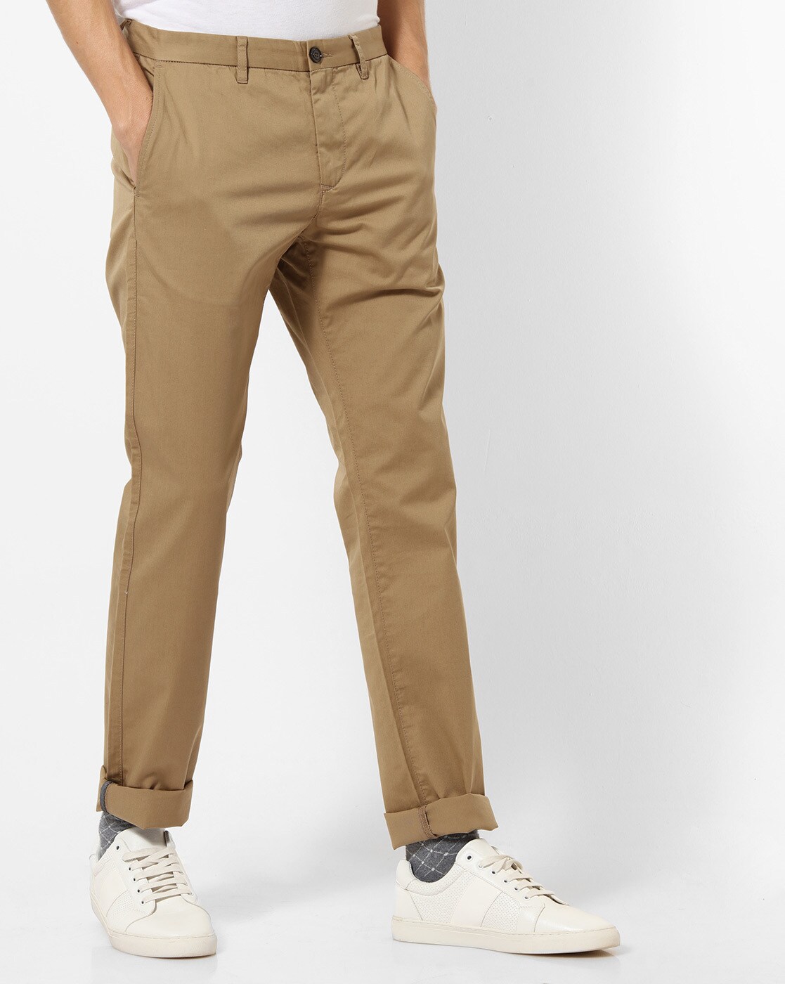 tommy hilfiger cotton pants