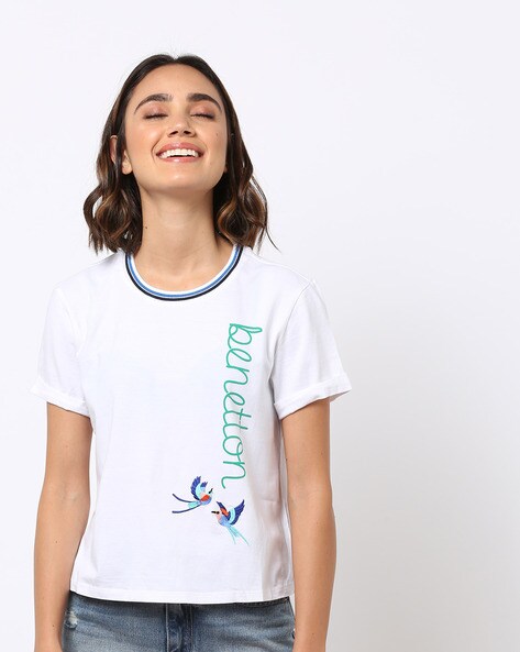 benetton t shirts women