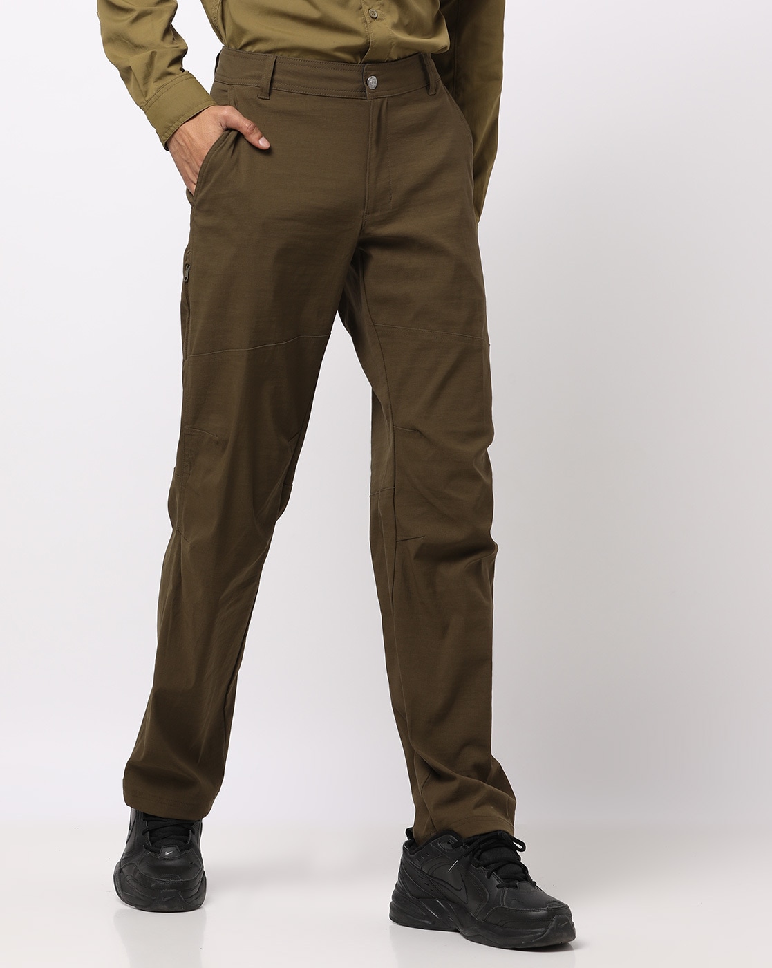 Buy Olive Green Trousers Pants For Men By Columbia Online Ajio Com