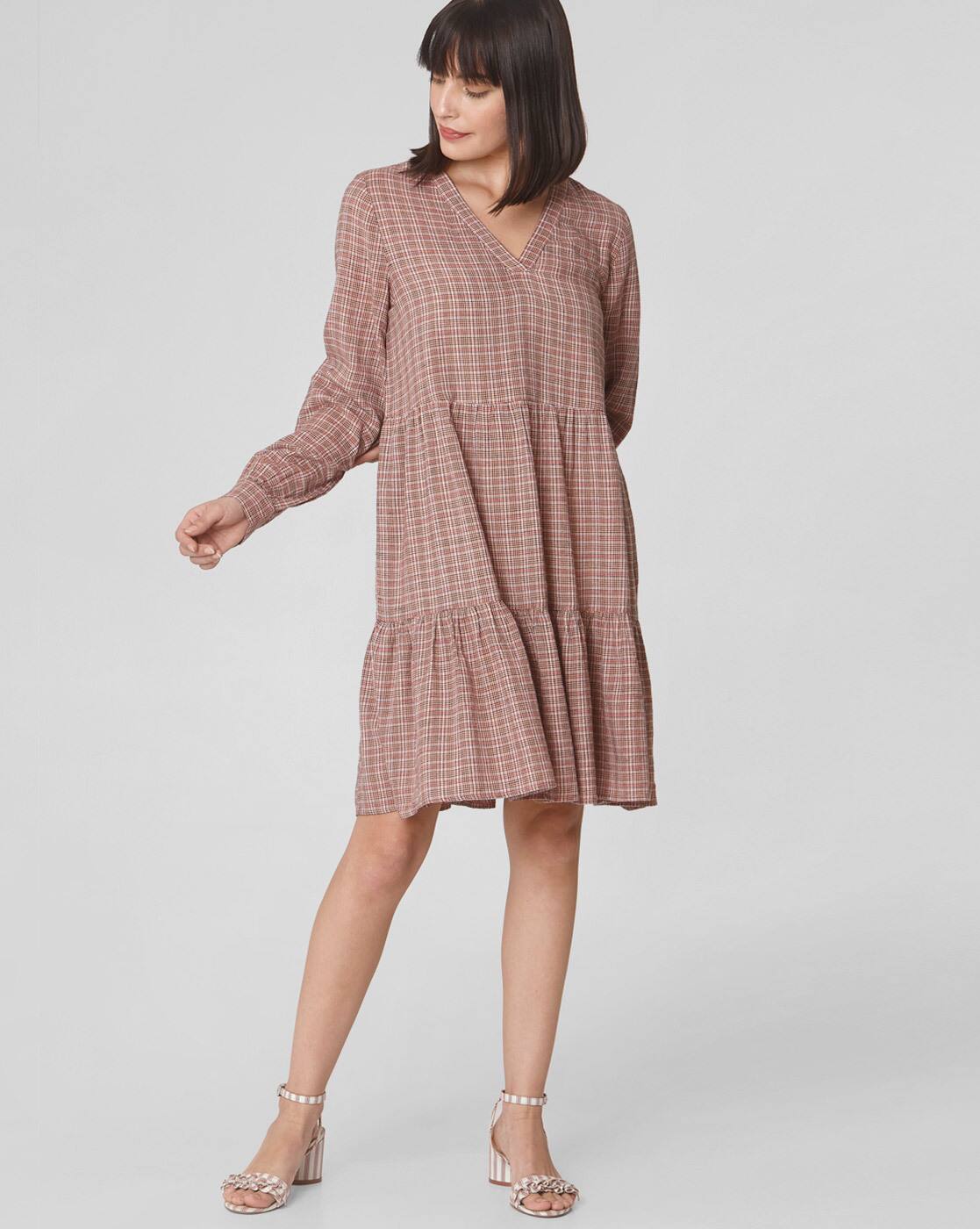 A line tiered dress Clearance