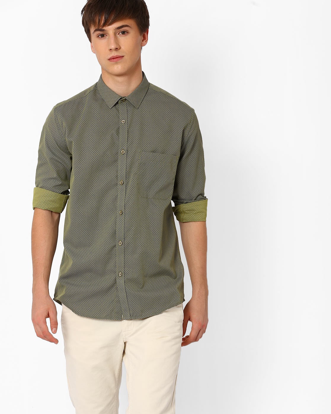 dark yellow formal shirt