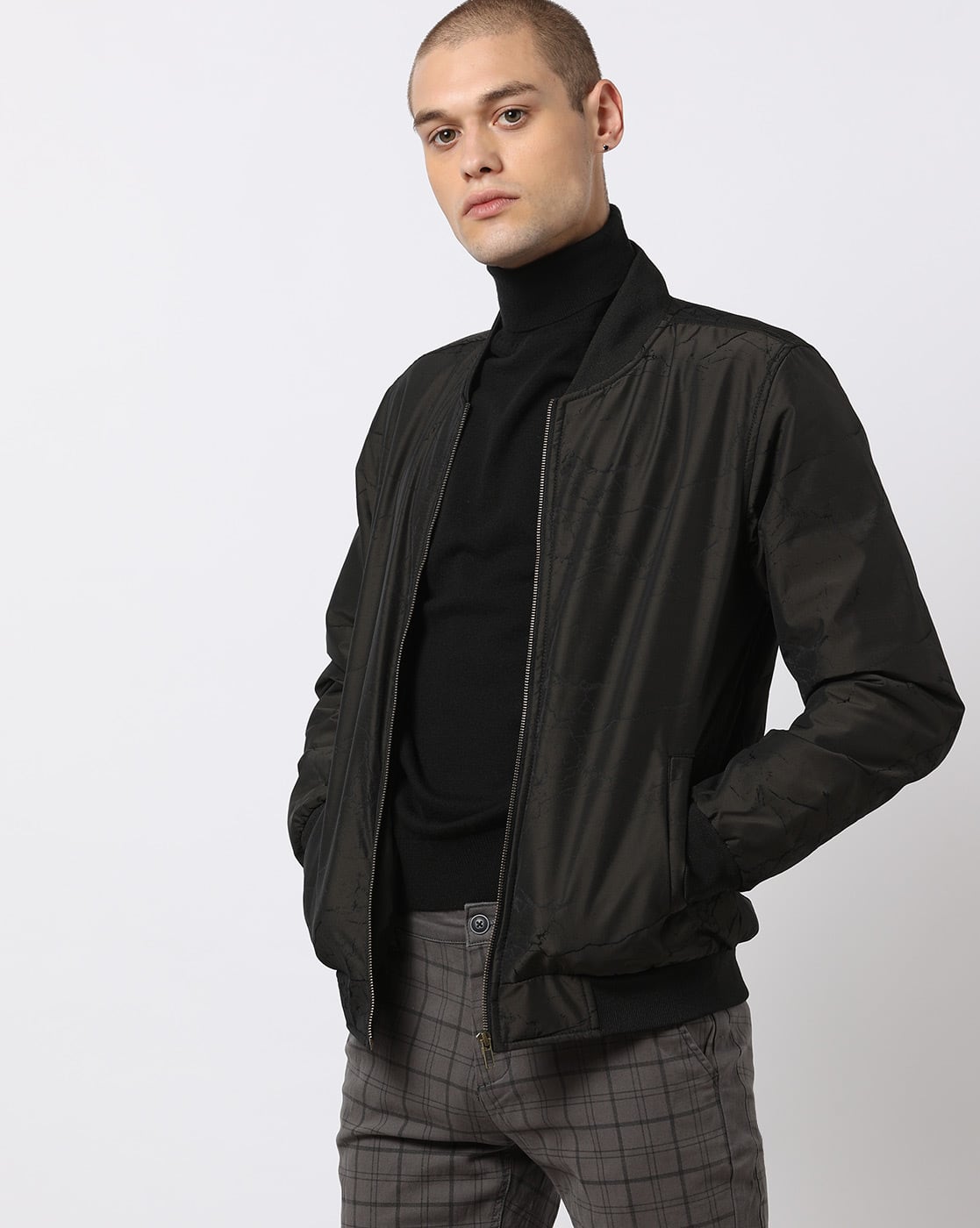 ajio bomber jacket