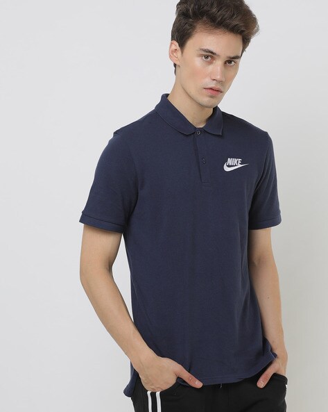 navy nike polo shirt