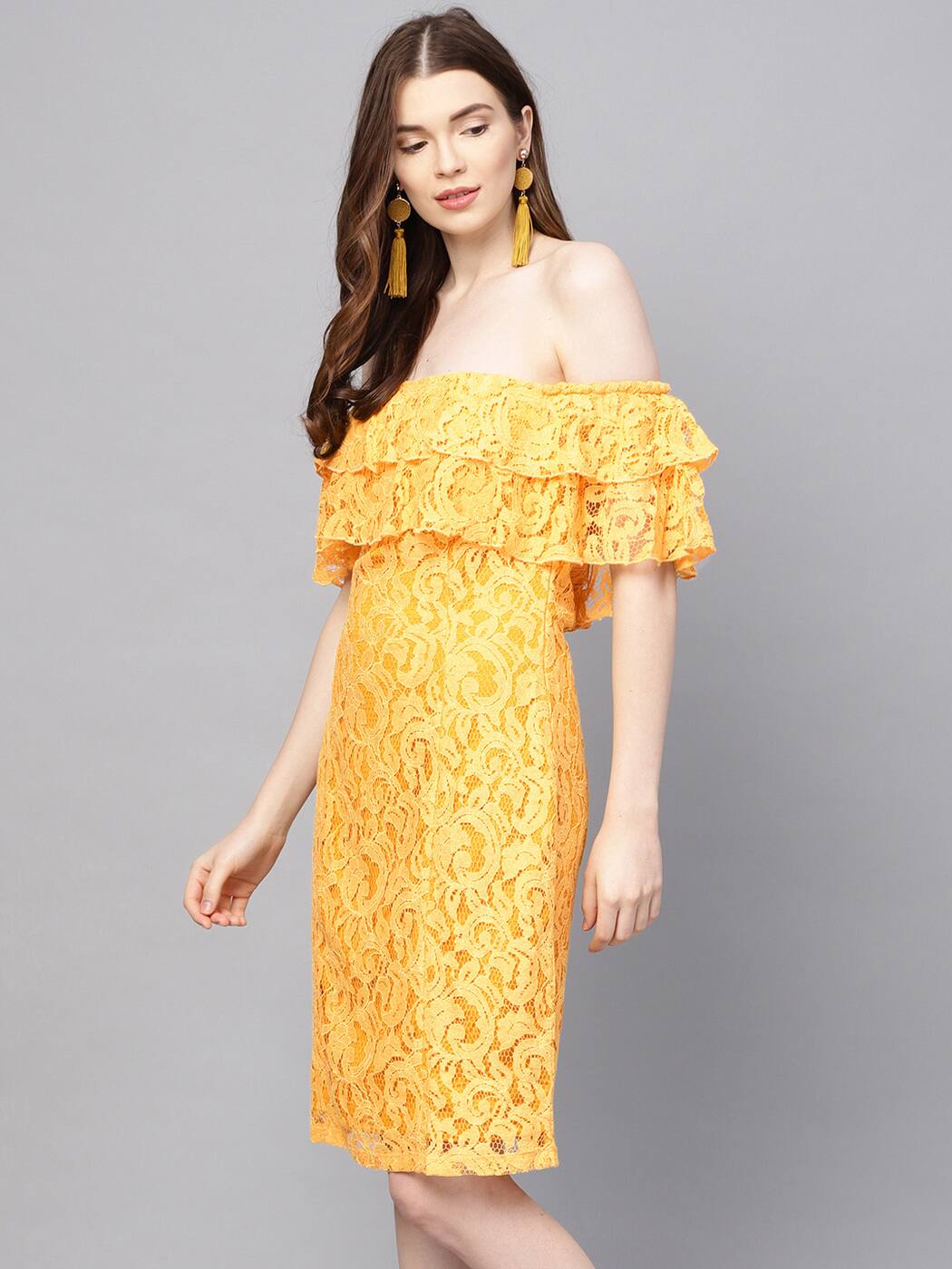 kazo yellow dress