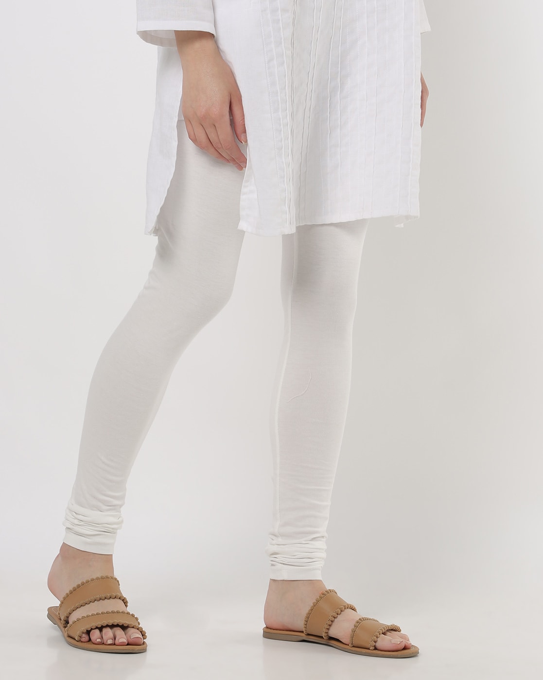 Buy White Leggings for Women by AURELIA Online