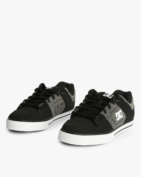 dc grey sneakers