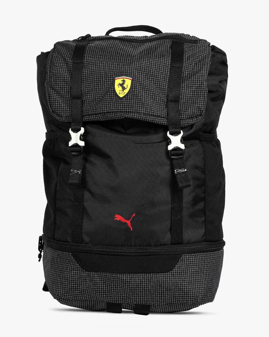 Amazon.com | PUMA x Scuderia Ferrari Fanwear Backpack (Black) | Casual  Daypacks