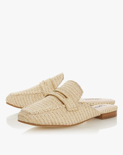 dune tan mules