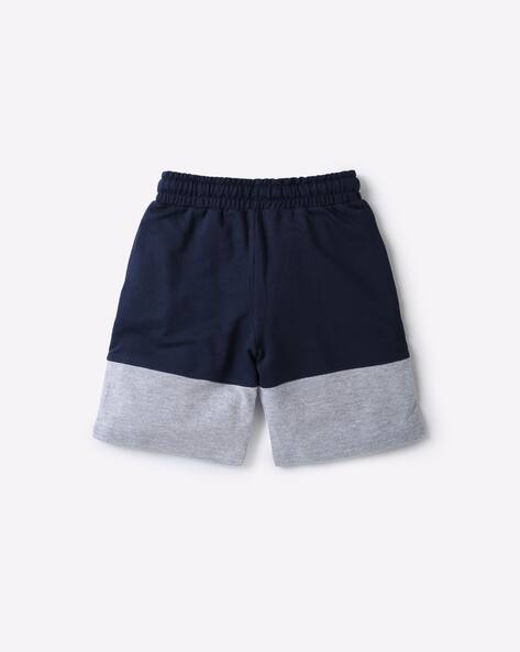Mid-Rise Shorts with Drawstring Elasticated Waistband view 2
