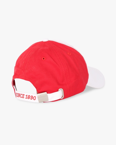 Ohio Muffins Vintage Base Ball cap. White heavy twill cotton cap with two  red cotton bands, any size available.