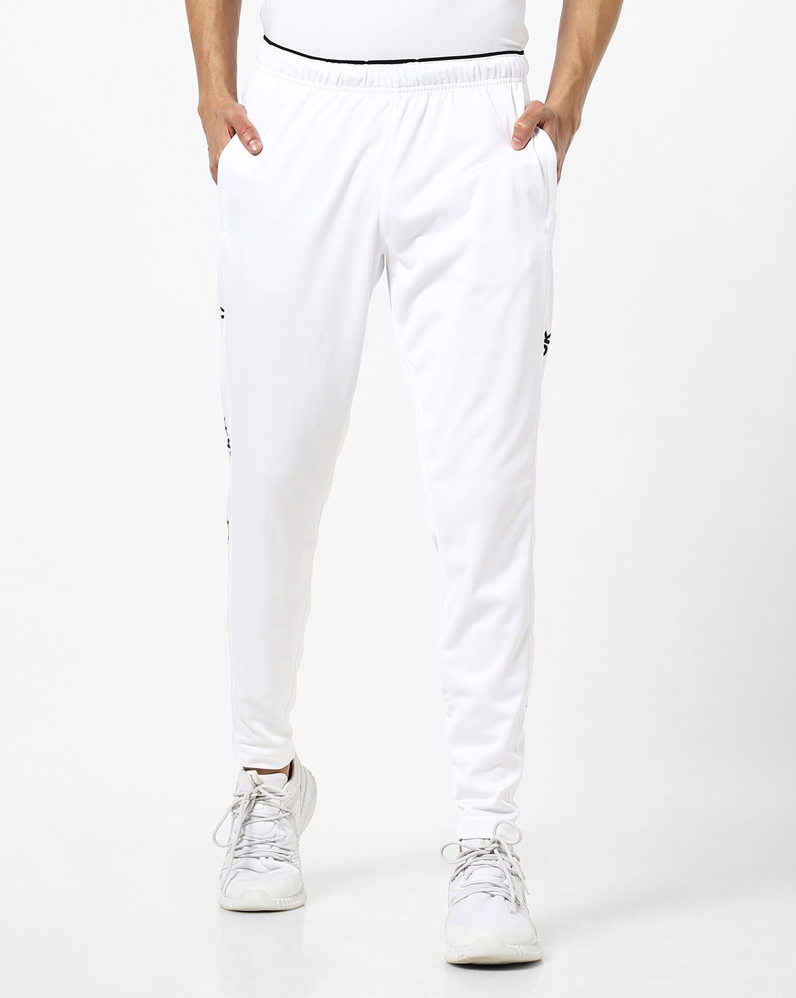 Buy Men White CRICKET BASIC P Track Pants online  Looksgudin
