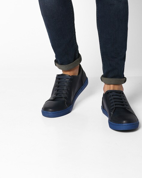 ajio blue sneakers