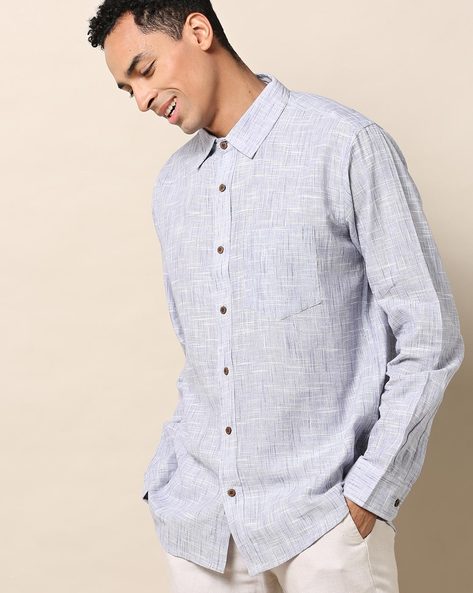 Buy Blue Shirts for Men by Indie Picks Online