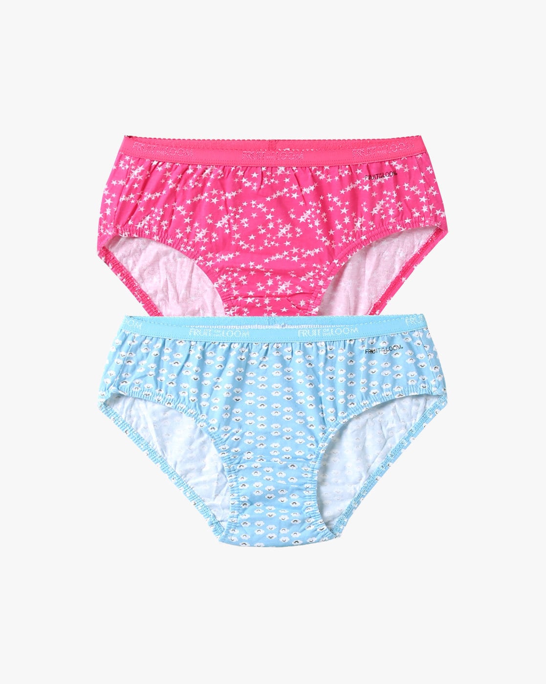 Buy Pink & Blue Panties for Women by FRUIT OF THE LOOM Online