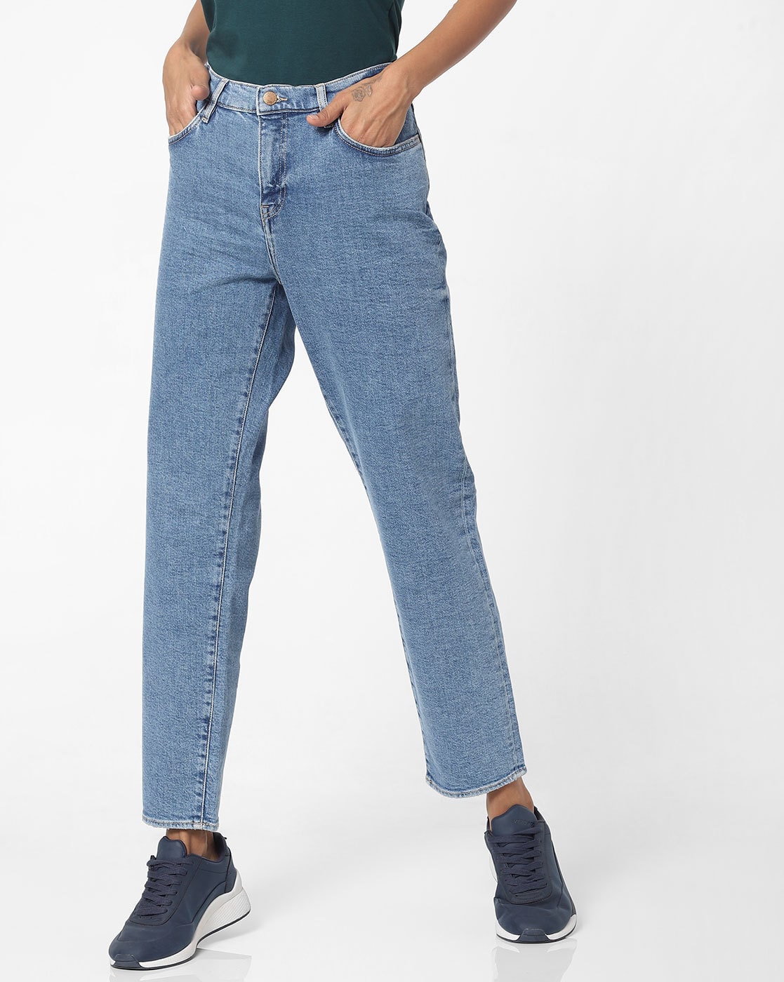 regular fit jeans for ladies