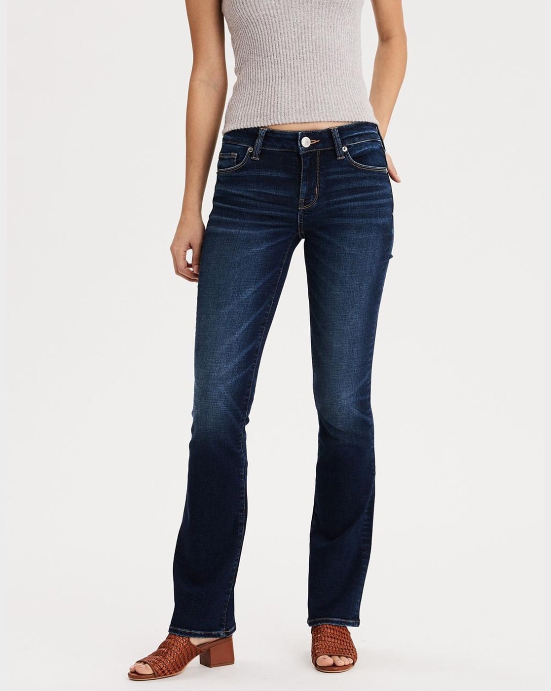 american eagle low rise slim boot jeans